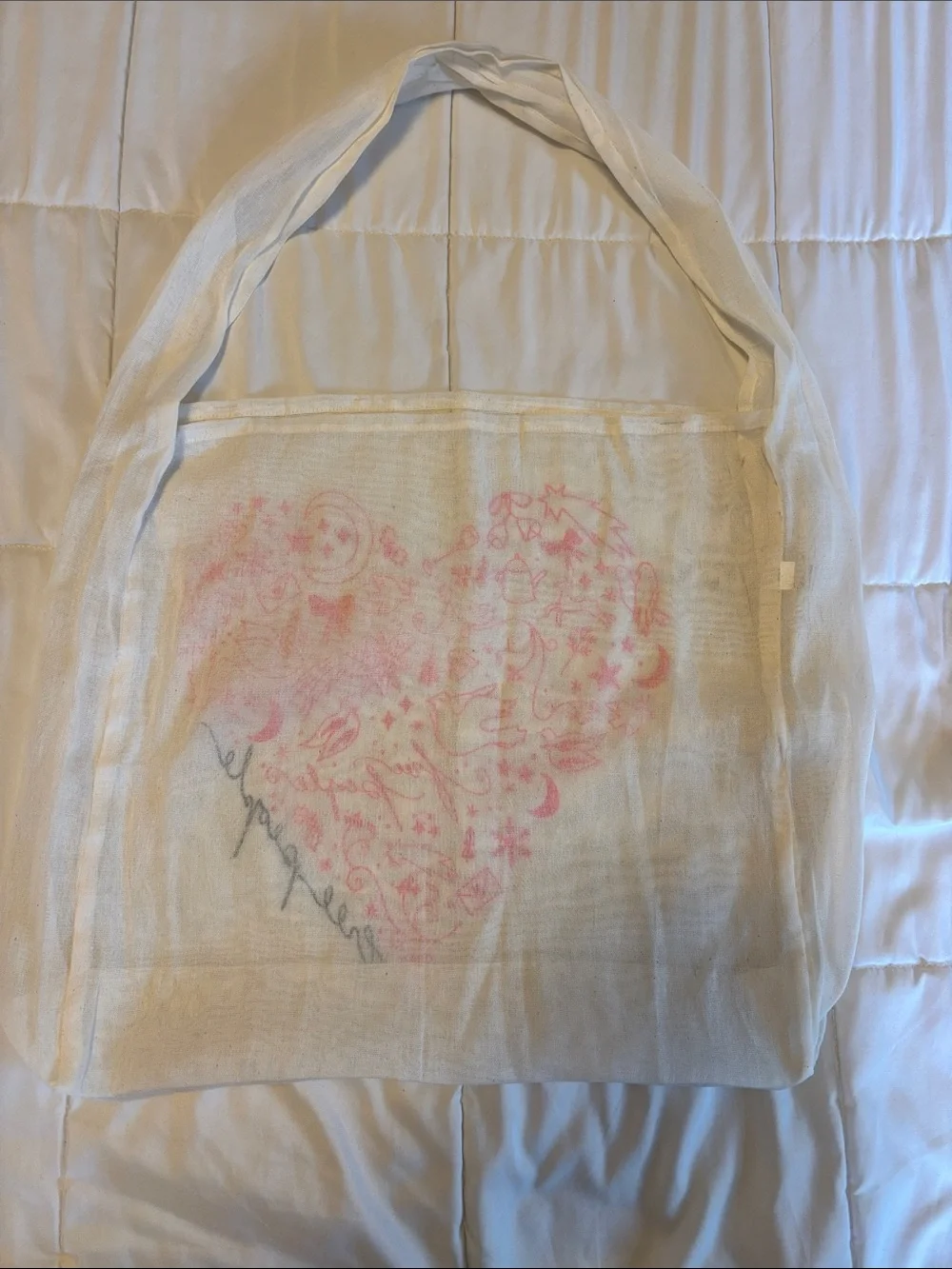 Free People cream canvas